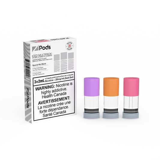 ZPods 2ml 20mg - Quebec Stamp