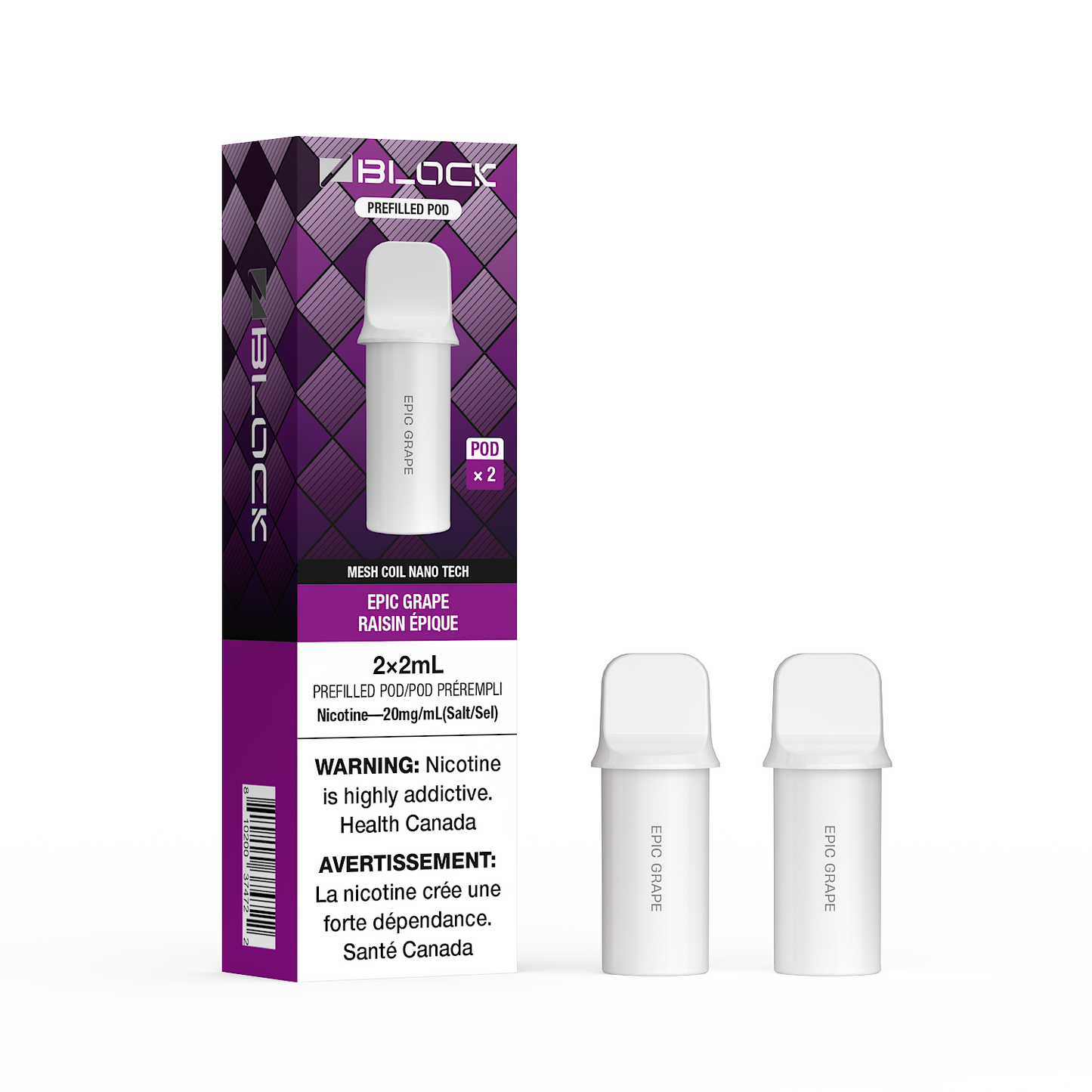 ZBlock 2ml Pods 2% - Federal Stamp