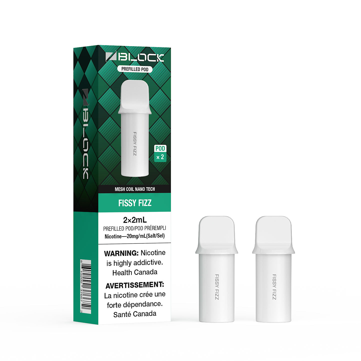 ZBlock 2ml Pods 2% - Federal Stamp