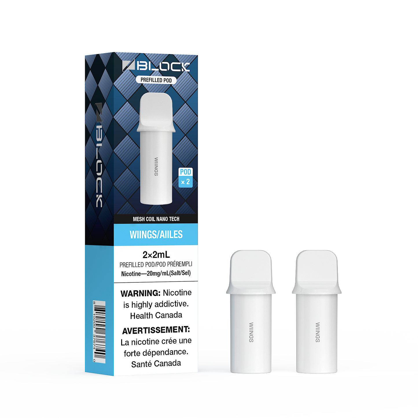 ZBlock 2ml Pods 2% - Federal Stamp